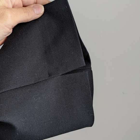 VINTAGE Sigrid Olsen High Waist Crop Pant Black 10 Langenlook - Picture 6 of 12